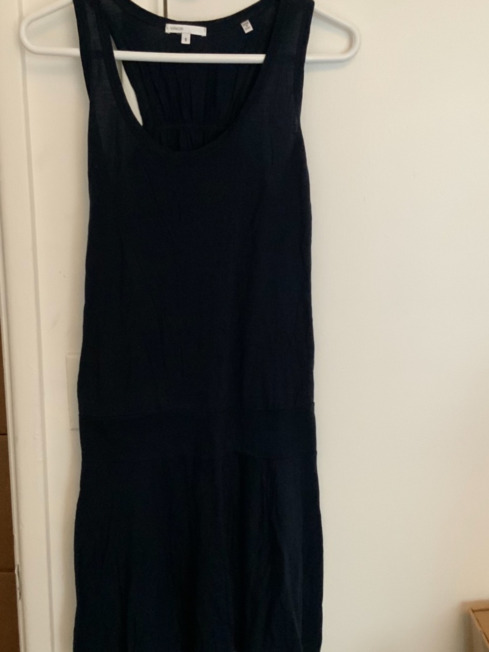 Vince Tank Dress in size S Navy Blue Excellent Condition